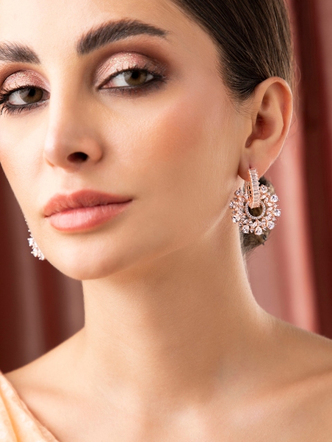 

Rubans Rose Gold Classic Hoop Earrings