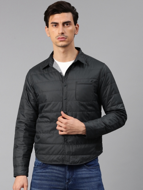 

HRX by Hrithik Roshan Men Navy Blue Solid Puffer Jacket