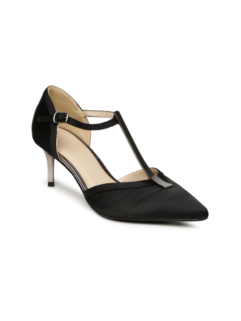 

Van Heusen Women Black Solid Pumps