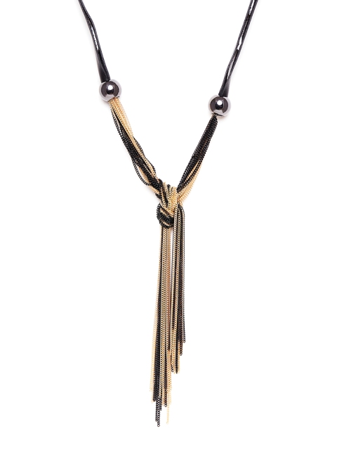 

Kazo Black Multistranded Necklace
