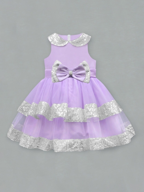 

A.T.U.N. Mauve Net Dress