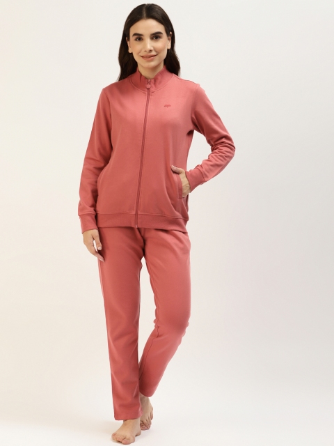 

MADAME M SECRET Women Pink Solid Night suit
