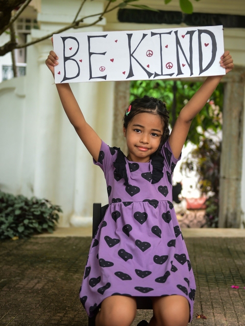 

Whistle & Hops Purple & Black Organic Cotton Dress