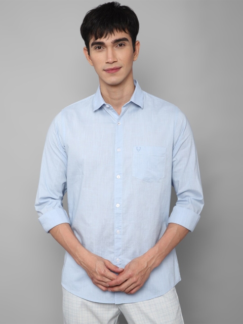 

Allen Solly Men Blue Slim Fit Casual Shirt