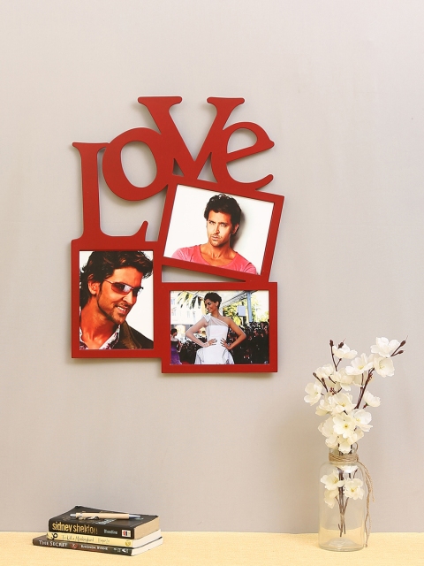 

Safal Maroon Wood Collage Photo Frame