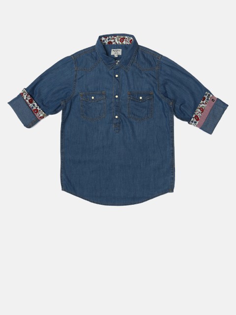 

Pepe Jeans Boys Blue Casual Shirt