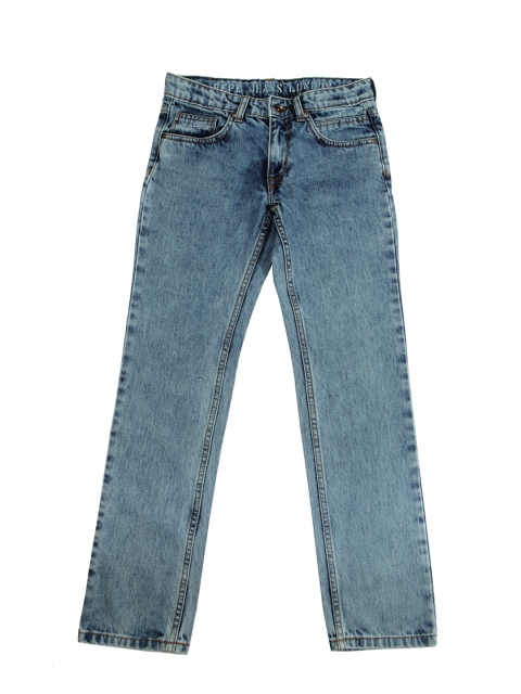 

Pepe Jeans Boys Blue Regular Fit Mid-Rise Clean Look Jeans