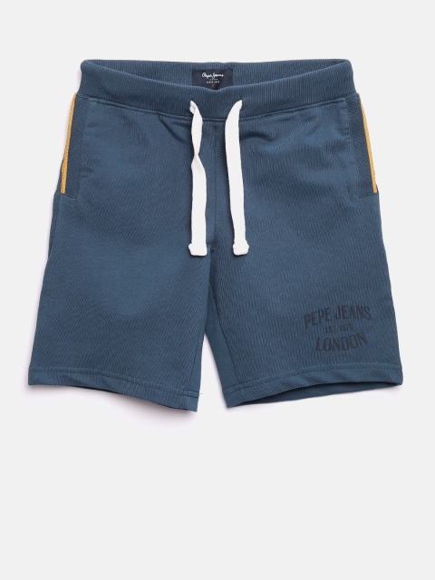

Pepe Jeans Boys Navy Solid Casual Shorts, Navy blue