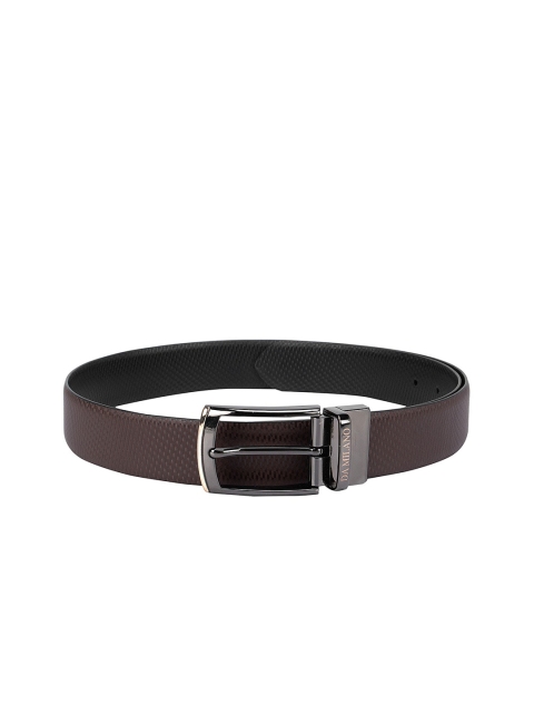 

Da Milano Men Brown Leather Belt