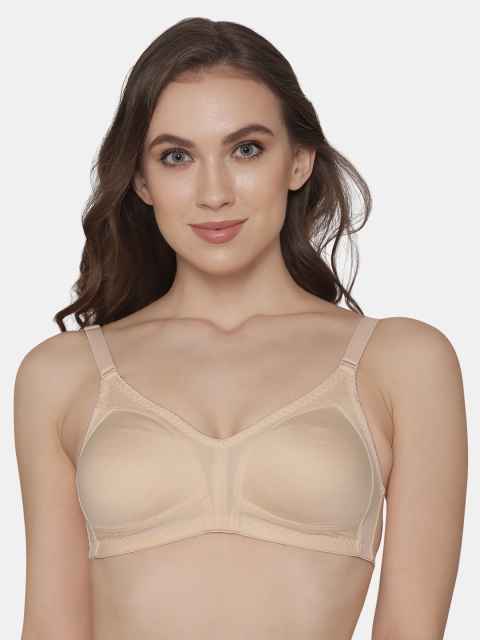 

K LINGERIE Women Beige Non Weired Non Padded Full coverage T-shirt Bra