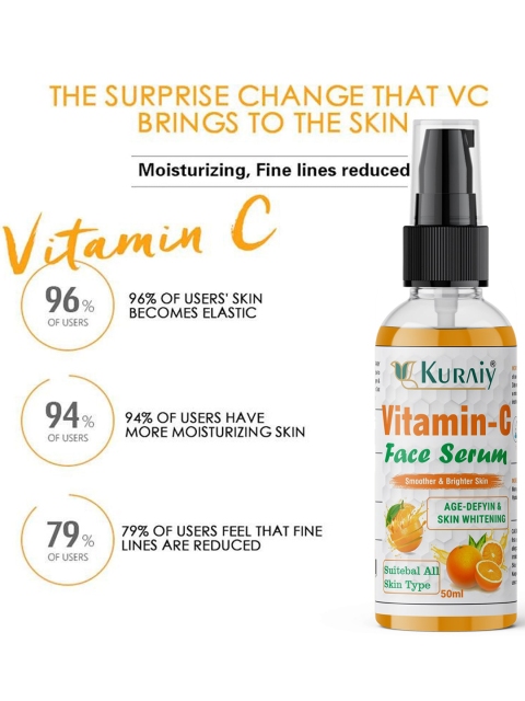 

KURAIY Orange Vitamin C Face Serum