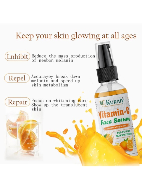 

KURAIY Vitamin C Face Serum 50 ml, Orange