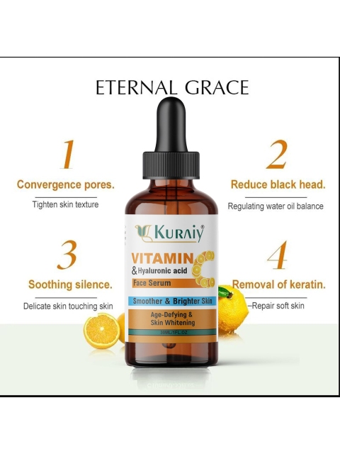 

KURAIY Vitamin C Face Serum 30 ml, Orange