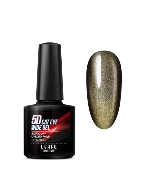 

Modelones 5D Cat Eyes Chameleon Magnetic Soak Off Nail Gel Polish - Red Emerald 03 10 ml, Multi