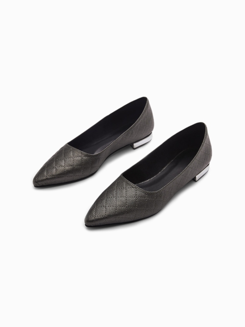 

The Label Life Women Black Ballerinas Flats