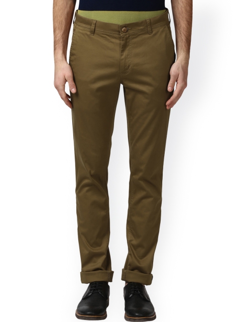 

ColorPlus Men Brown Regular Fit Solid Chinos