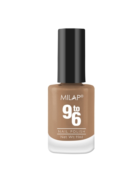 

MILAP Brown 9 To 6 Nail Polish, 11ML - 82