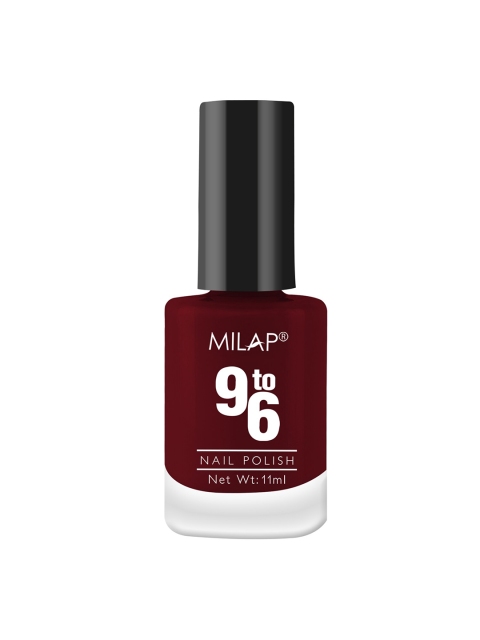 

MILAP Brown 9 To 6 Nail Polish, 11ML - 81