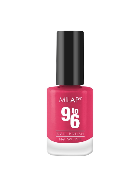 

MILAP 9to6 Nail Polish- shade 38 - 11ml, Pink