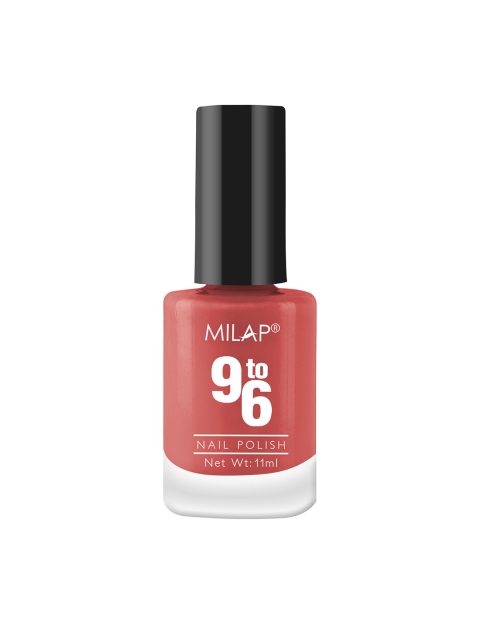

MILAP 9to6 Nail Polish- shade 40 - 11ml, Orange