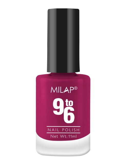 

MILAP 9to6 Nail Polish - Shade 46 11 ml, Pink