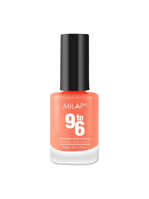 

MILAP 9to6 Nail Polish, 11ML - 35, Orange