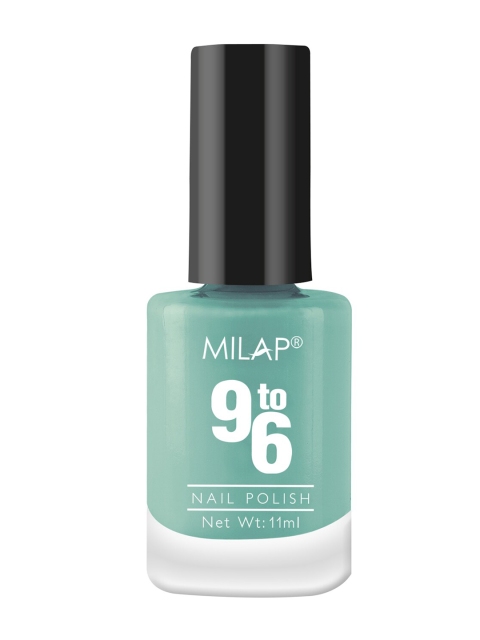 

MILAP Women 9 To 6 Nail Polish,11 ml, Blue
