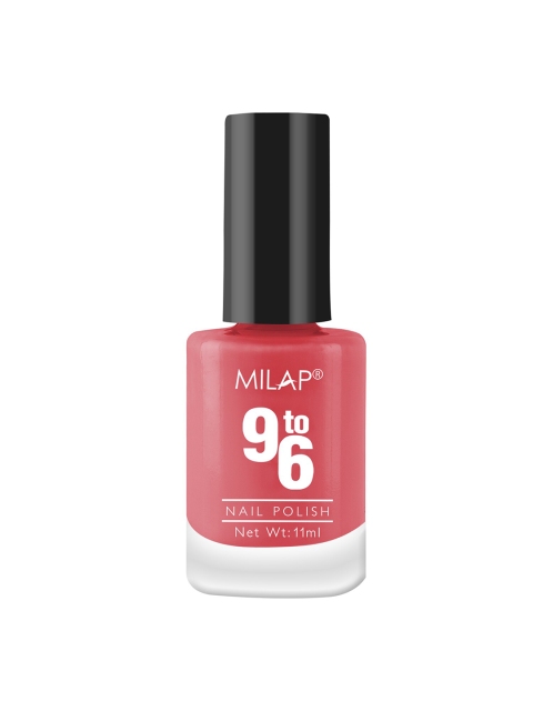 

MILAP 9 To 6 Nail Polish, 11ML - 24, Pink