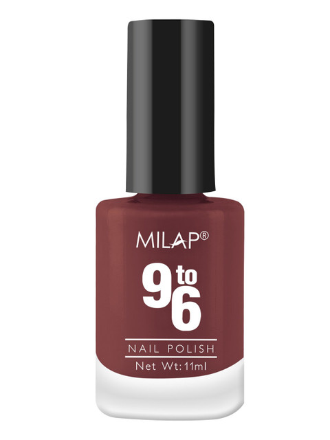 

MILAP Brown 9 To 6 Nail Polish, 11ML - 47