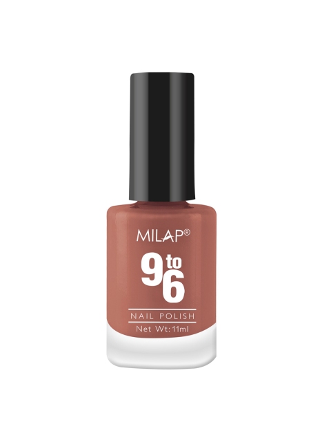 

MILAP 9to6 Nail Polish - Shade 69 11 ml, Nude