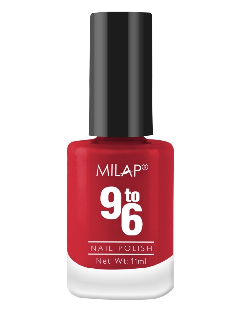 

MILAP Red 9 To 6 Nail Polish, 11ML - 11