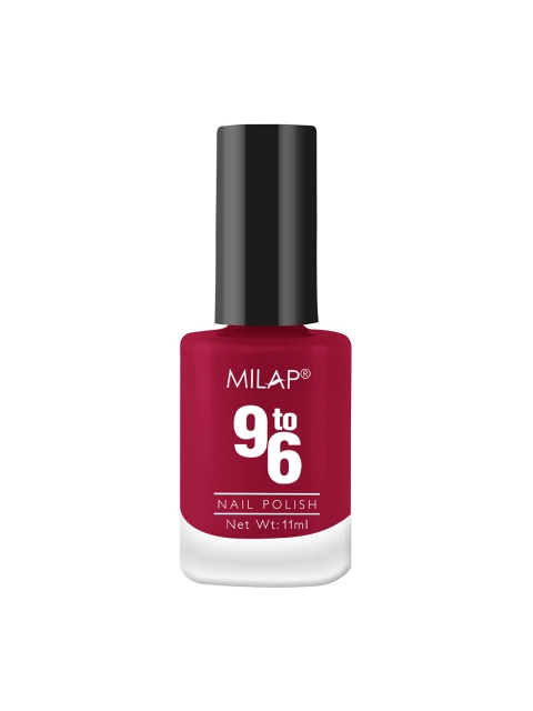 

MILAP Women Maroon 9to6 Nail Polish