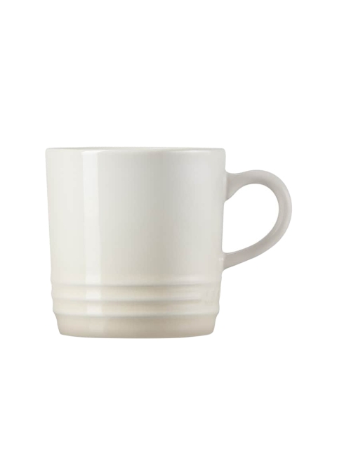 

LE CREUSET Off White Solid Stoneware Matte Mugs Set of Cups and Mugs