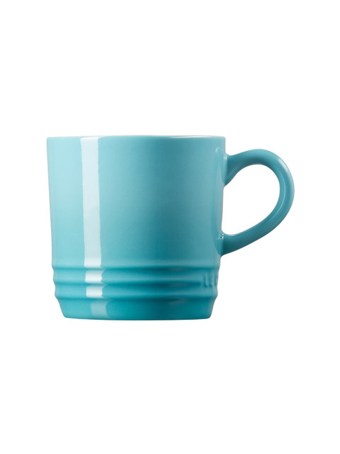 

LE CREUSET Adults Teal Solid Stoneware Glossy Mug