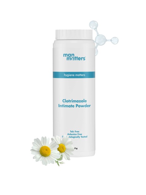

Man Matters Men White Clotrimazole Intimate Powder