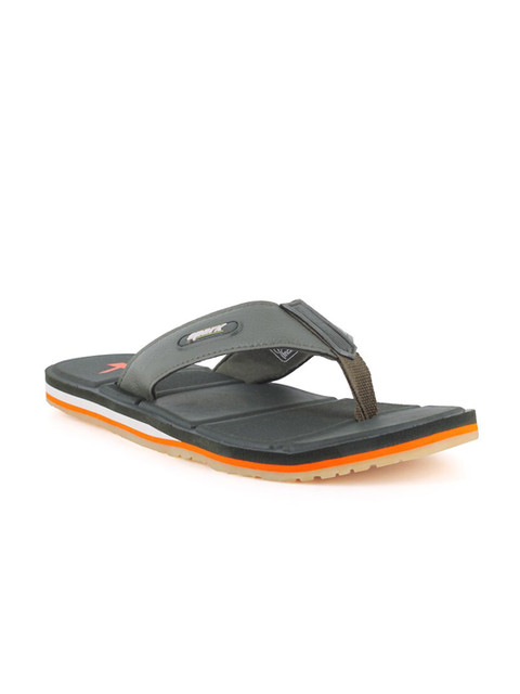 

Sparx Men Olive Green & Orange Thong Flip-Flops