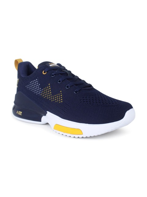 

Champs Men Navy Blue Mesh Running Non-Marking Shoes