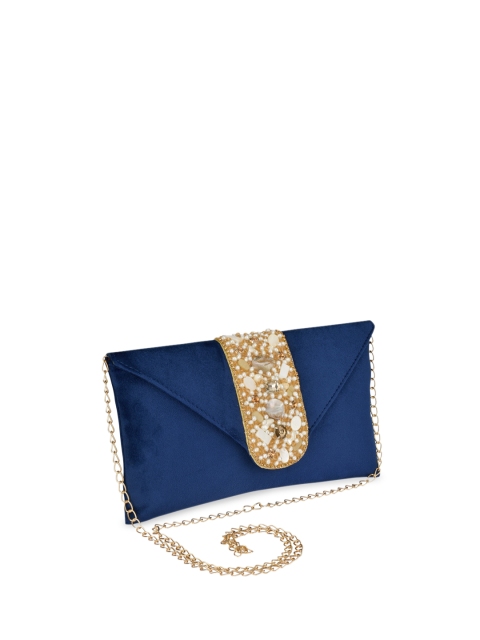 

INAAYA Women Navy Blue Clutches
