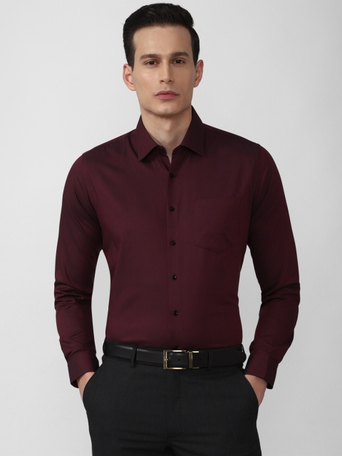 

Van Heusen Men Maroon Slim Fit Formal Shirt