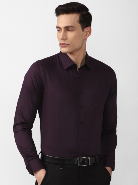 

Van Heusen Men Purple Slim Fit Casual Shirt