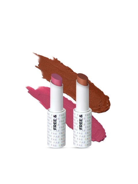 

FAE BEAUTY Set Of 2 Lipstick 7 ml Each, Peach