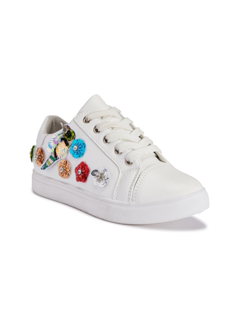 

Truffle Collection Women Off-White Sneakers