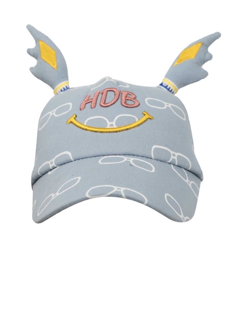 

FabSeasons Unisex Kids Blue & White Baseball Cap