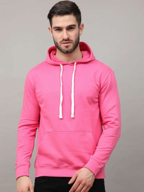 

Jolie robe Women Pink Hooded Sweatshirt
