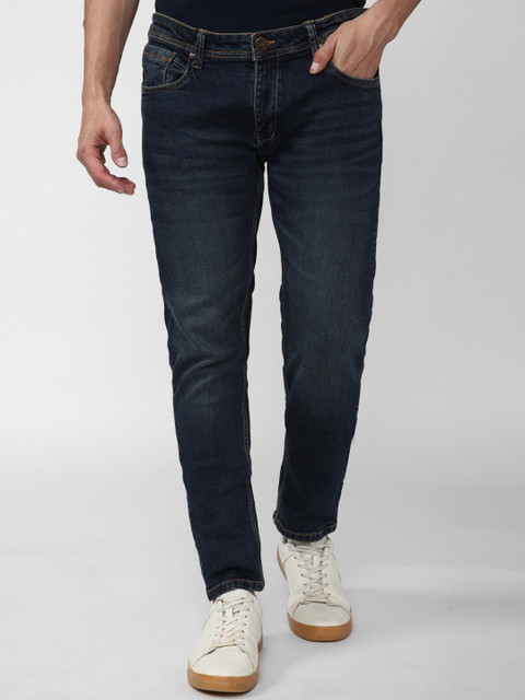 

Peter England Casuals Men Navy Blue Slim Fit Light Fade Jeans