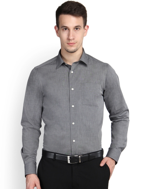 

Blackberrys Grey Smart Fit Formal Shirt