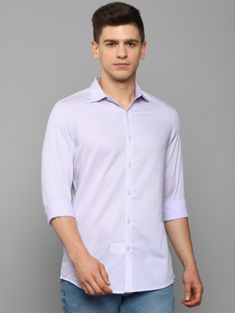 

Allen Solly Men Purple Slim Fit Casual Shirt