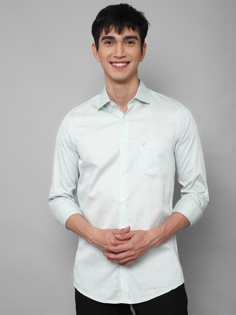 

Allen Solly Men Blue Slim Fit Casual Shirt