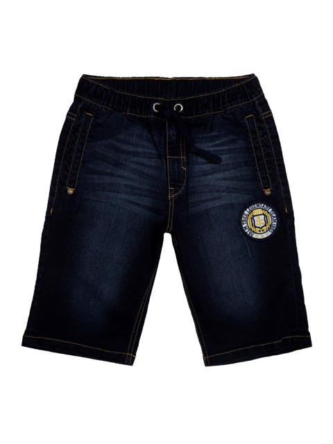 

Palm Tree Boys Blue Washed Regular Fit Denim Shorts