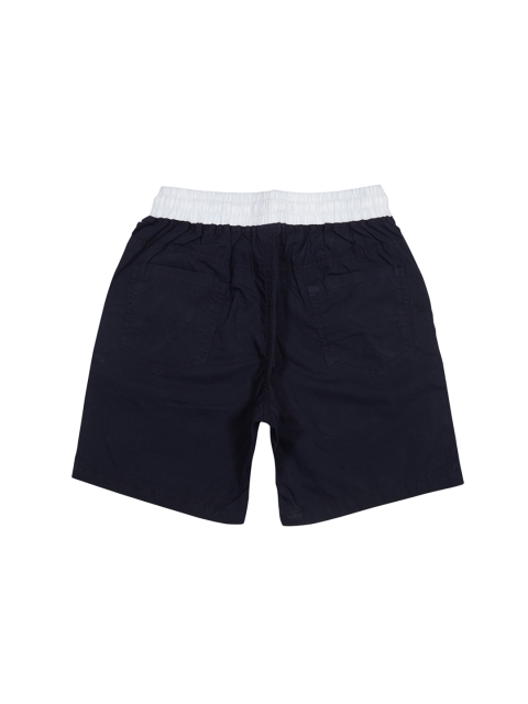 

Palm Tree Boys Blue Solid Shorts